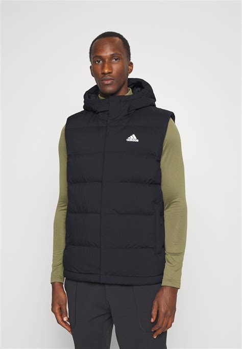 adidas vest mannen|men's adidas down vest.